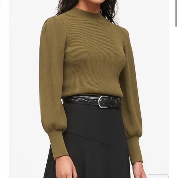 Banana Republic | Sweaters | Banana Republic Puff Sleeve Sweater | Poshmark